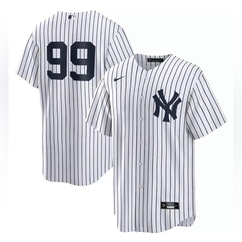 Nike Authentic New York Yankees Aaron Judge #99 Baseball Jersey Men’s Sz: L - Picture 1 of 7